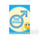 Boys 2nd Birthday Gifts Cards