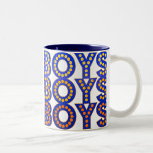 Boys Boys Boys Coffee Mugs
