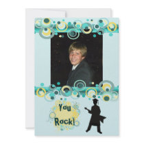 Boys High School  Graduation Party Invitation