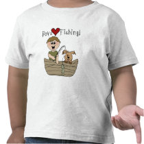 Boys Love Fishing Tshirts and Gifts