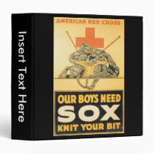 Boys Need Sox World War II Binder