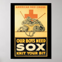 Boys Need Sox World War II Print