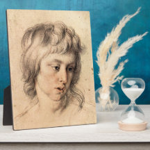 Boys portrait by Paul Rubens Plaque