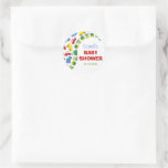Boy's Toys Baby Shower Gift Favour Label / Sticker
