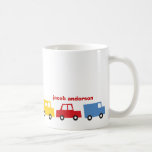 Boy's Toys Car Bus Truck Fun Colourful Gift Mug