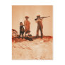 Boys with Rifle Vintage Photo Postcards