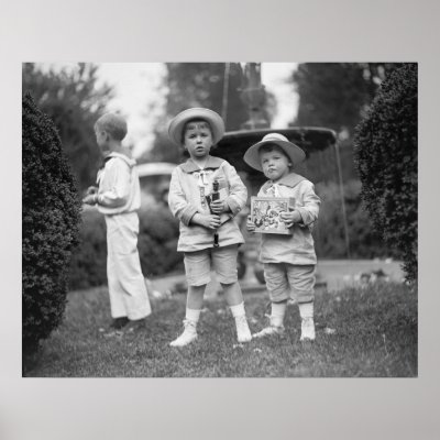 Boys with Toys, 1915 Poster by Photoblog