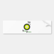 BP: British Polluters Bumper Stickers
