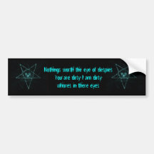bp logo2, bp logo2, Nothings worth the eye of d... Bumper Stickers