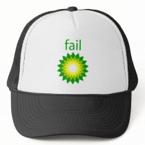 BP Oil Spill Fail Logo Mesh Hat