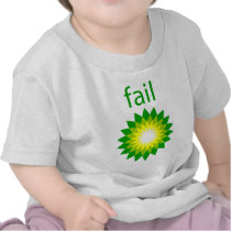 BP Oil Spill Fail Logo T Shirt