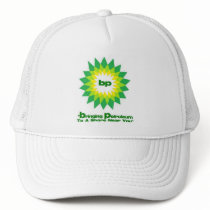 bp Oil Spill Slogan Trucker Hat