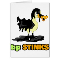bp Stinks Greeting Card