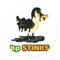 bp Stinks Sticker