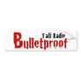 BPTR Red and Black Title Logo Bumper Sticker