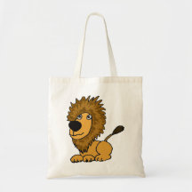 BR- Funny Lion Tote Bag
