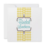 Bracket Band in Yellow Bridal Personalized Invitation