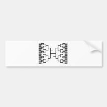 bracketology bumper stickers