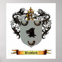 Bradford Coat of Arms Posters