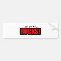 Bradley, Alabama City Design Bumper Sticker