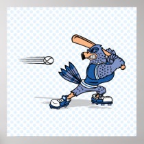 Bradley Blue Jay Print