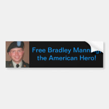 bradley-manning, Free Bradley Bumper Stickers