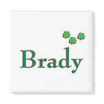 Brady Irish Fridge Magnet