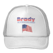 Brady Patriotic American Flag 2010 Elections Mesh Hats