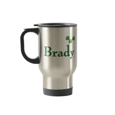 Brady Travel Mug by irish_names