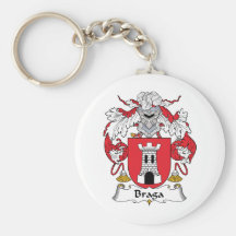 Braga Family Crest Key Chains