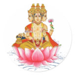 BRAHMA - PRAJAPATI - HINDU GODDESS STICKER