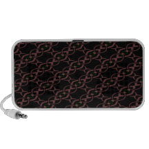 braided basket weave pattern travel speaker