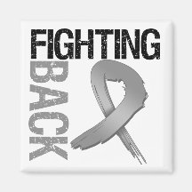 Brain Cancer Fighting Back Magnet