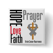 Brain Cancer Hope Love Faith Prayer Cross