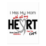 Brain Cancer I MISS MY MOM Post Cards