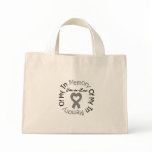 Brain Cancer In Memory of My Son-in-Law Canvas Bags