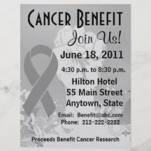 Brain Cancer Personalized Benefit Flyer