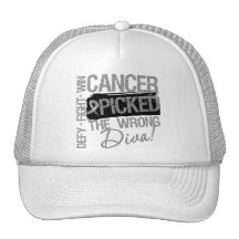 Brain Cancer Picked The Wrong Diva Mesh Hats