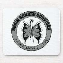 Brain Cancer Survivor Butterfly