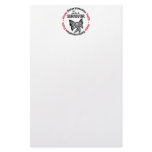 Brain Cancer Survivor Hope Determination Faith Custom Stationery