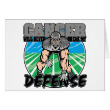 Brain Cancer Will Never Break My Defence Cards