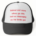 Brain Damage Dirt Bike Motocross Cap Hat