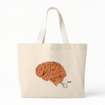 Brain fart canvas bags