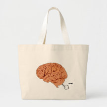Brain fart canvas bags