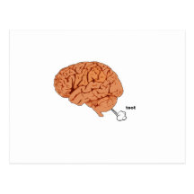 Brain fart postcard