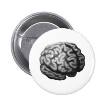 Brain illustration button