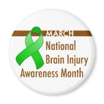 Brain Injury Awareness Month Magnet