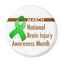 Brain Injury Awareness Month Magnet