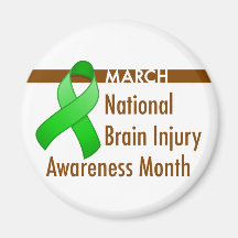 Brain Injury Awareness Month Magnet