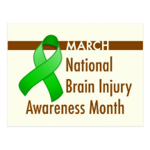 Brain Injury Awareness Month Postcard